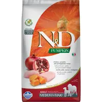 Farmina N&D Pumpkin Serie Kip Volwassen Middelgrote tot Grote Hondenvoer 2,5 kg