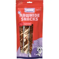 Braaaf Hondensnacktwister Vlees - Vis 180 Gr