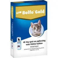 Bolfo gold kat vlooiendruppels 40 2 pipet