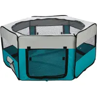 Trixie - Ren - Turquoise - Grijs - 130X130X55 cm