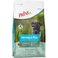 Prins procare adult medium/large herring/rice hypoallergenic - 12 kg - Hondenvoer