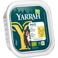 Yarrah 12x Bio Hondenvoer Paté Kip 150 gr