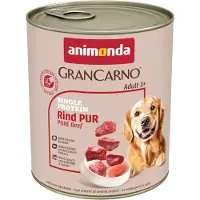 Animonda GranCarno 6x800g GranCarno Puur Rundvlees animonda Hondenvoer