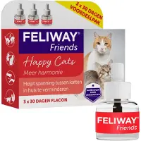 Ceva Feliway Friends 30 Dagen Flacon | 3 x 48 ml