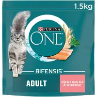 Purina One Kattenvoer Droog Adult Zalm - Volkoren Granen 1,5 kg