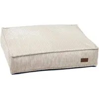Designed By Lotte hondenkussen Ribbed Lichtgrijs 70 x 55 cm