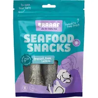 Braaaf Geperst Hondensnack Zalmhuid 75 gr