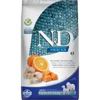 Farmina N&D Ocean Adult Medium & Maxi Hondenvoer - Cod, Pumpkin & Orange