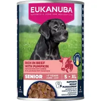 Eukanuba Hondenvoer Nat Life Care Dog Senior Rund En Pompoen 400 Gr