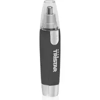 Tristar Neus- en oortrimmer, kleur zwart / zilver
