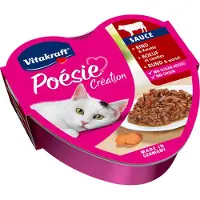 Vitakraft Kattenvoer In Saus Rund - Wortel 85 gr