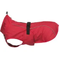 Trixie Regenjas Hond - Vimy - Rood - Ruglengte 35 cm - S