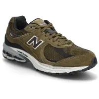 New Balance Sneakers laag '2002' karamel / donkergroen / zilver