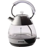 Gorenje K17GPD waterkoker, 1,7 liter, 2200W, roestvrij staal
