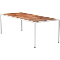 Houe AVANTI Eettafel 222x98 cm Thermo Ash/Muted White