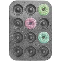 Orion GRANDE - Stalen Donutvorm - 12 Donuts - Antiaanbaklaag