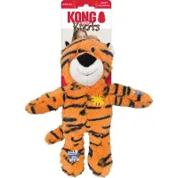 Kong - Wild Knots Tiger Squeak Toy - M/L