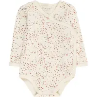 Fixoni Wikkelromper l/s - Misty Rose - - 62 - Rompers Lange Mouw