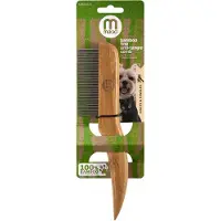 Mikki Bamboo Anti-klit Kam met Roterende Tanden - Fijn