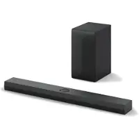 LG Soundbar S70TY Dolby Atmos 3.1.1 ch Zwart + Draadloze Subwoofer Toegewijde QNED TV