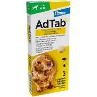 AdTab kauwtablet hond 11-22 kg 3 tbl