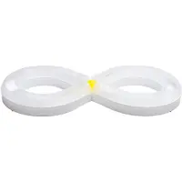 Beeztees Kitten Speelrail Agty - Kattenspeelgoed - Plastic - Wit - 50x24x5,5