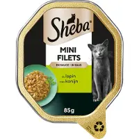 Sheba Kuipje Selection Reepjes Wild/Konijn 85g