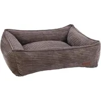 Designed By Lotte Hondenmand Ribbed Bruin 65 X 60 X 20 Cm