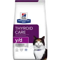 Hill's Pet Nutrition Hill's Prescription Diet Feline y/d Thyroid Care | 1,5 kg