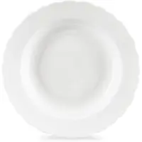 Orion Mona-serie - Diepbord Porselein - 24 cm - 350 ml - Golvende Rand