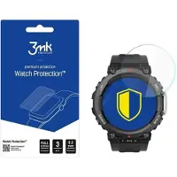 3MK Horloge Bescherming FlexibleGlass Lite doen Amazfit T-Rex 2, Sporthorloge + Smartwatch-accessoires, Transparant