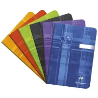 Clairefontaine 3680C, Patroon, Verschillende kleuren, A5, 90 g/m², Softcover, Universeel