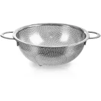 Orion Anett Serie - Roestvrijstalen Keuken Cedzak - 20,5 cm - Praktische Handvatten - Stabiele Voetjes