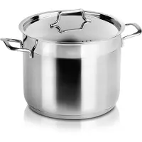 Orion RVS Pan met Deksel 22 cm 6,5 L - Kwaliteit voor iedere keuken