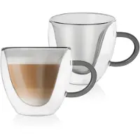 Orion Double - Thermische Glazen - 280ml - Modern Design - Set van 2