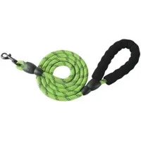 Topmast Looplijn Nylon - Lengte 120 cm - 12mm met Stevige Softgreep - Groen gemeleerd