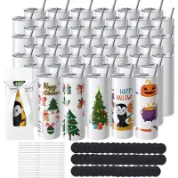 Vevor 50-pack rechte sublimatiebekers