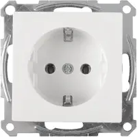 Merten Stopcontact | | System M (Inbouw, Randaarde, Wit)