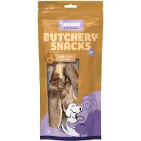 Braaaf Hondensnack Butchery Konijnenoren met Haar 80 gr
