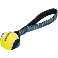 Beeztees Hondenspeelgoed Fetch Tennisbal Met Koord Otis 26,5 X 6,3 X 6,3 Cm