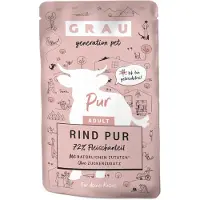 Grau Adult Puur Kattenvoer - Rund - Pouch