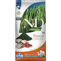 Farmina N&D Spirulina Adult Medium & Maxi Hondenvoer - Herring & Goji Berries