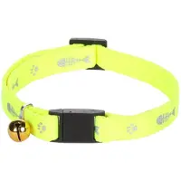 Flamingo Kattenhalsband Ziggi Geel