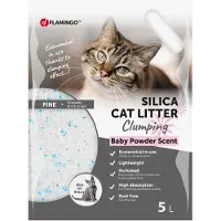 Flamingo Kattenbakvulling Silica