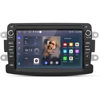 Hexinex Quad-Core autoradio Geschikt voor Renault Dacia - Draadloos CarPlay, Android Auto, Android 15, multimediaspeler, 2GB+64GB