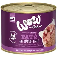 WOW! WOW Cat Wet Senior - Gevogelte & Eend
