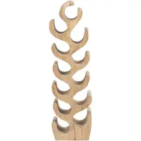 OZAIA Flessenrek van suarhout - 12 flessen - B28 x D19 x H100 cm - Naturel - GUIMARAS