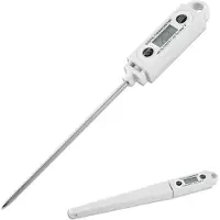 Orion - Elektronische Vleesthermometer - LCD-scherm - 20 cm - RVS