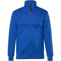 JP 1880 Sweatvest blauw denim