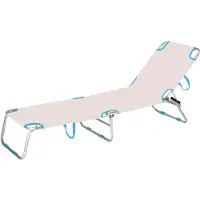 Marbueno Summer 10363 187x58x24 Cm Folding Sunbed Roze 187 x 58 x 24 cm